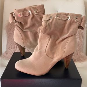 NEW Bakers Bow Taupe Boho/Western Ankle Booties